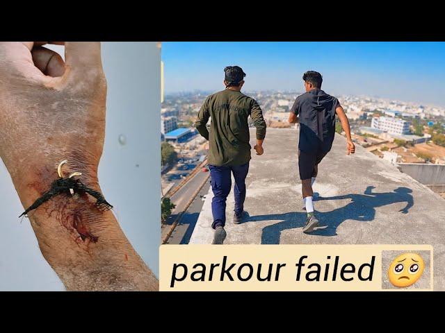 Indian Parkour fail || big fail of indianmonkeys ||#indianmonkeys #fails #parkour #deathmatch