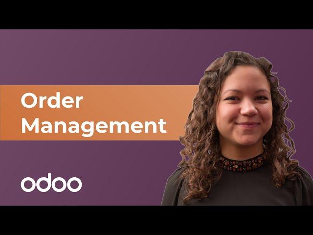 Order Management | Odoo eCommerce