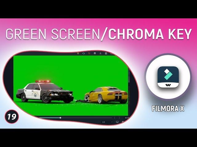 Filmora X Green Screen | Chroma Key | Tutorial #19 | Tolerance, Edge Thickness, Offset