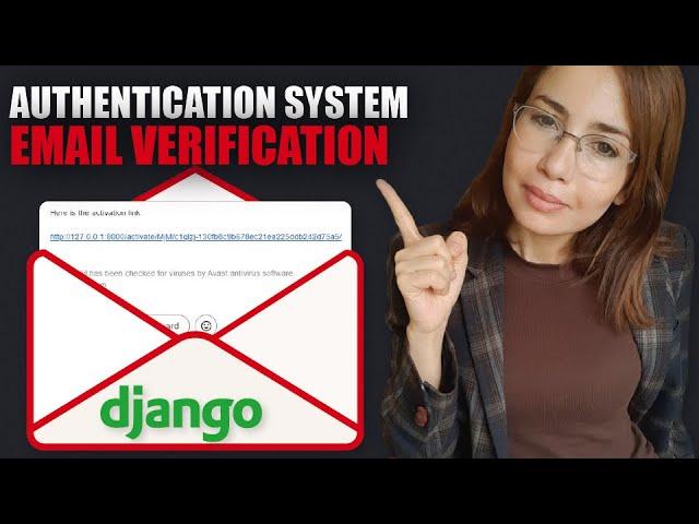 Python Django Custom Authentication with Email Verification -  Complete Project Tutorial