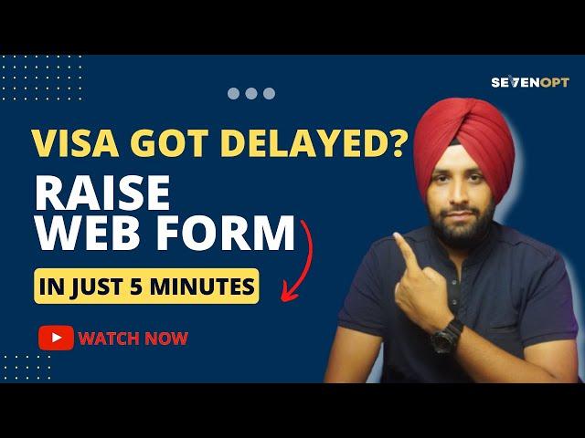 Raise Webform to IRCC and Know Status of your Canadian Visa in 5 Minutes | Contact IRCC