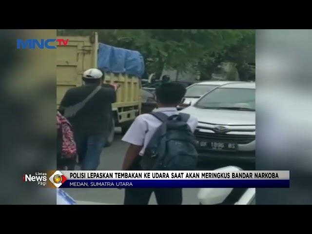 Penangkapan Bandar Narkoba di Tengah Jalan, Jadi Tontonan Warga di Medan #LintasiNewsPagi 30/04