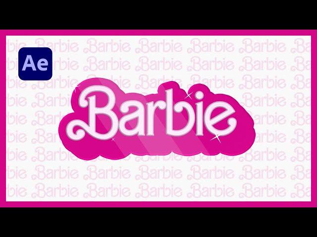 Barbie Text Effect in After Effects Tutorial | +Project File