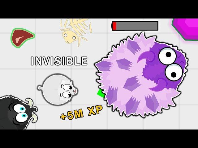 INVISIBLE Mini Lioness TROLLS Ice Monster for Easy XP in Mope.io