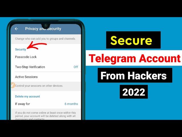 How To Secure Telegram Account 2024