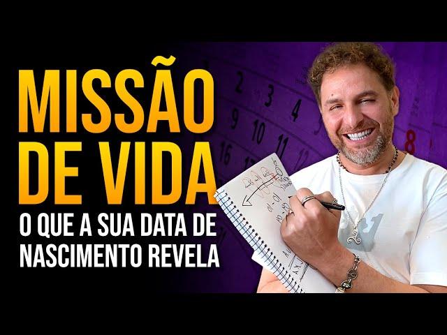 SUA DATA DE NASCIMENTO REVELA SUA MISSÃO DE VIDA E LINHA DO DESTINO / Daniel Atalla