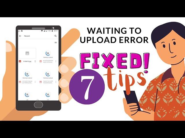 How to Fix Waiting to Upload Error in Google Drive App [Android Version]