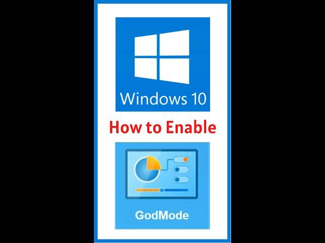 How to Enable GodMode in Windows 10 | All Settings in One Folder #shorts #computer #shortvideo