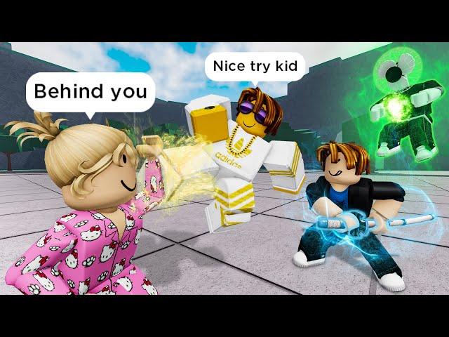 ROBLOX The Strongest Battlegrounds Funny Moments (All Episodes) 