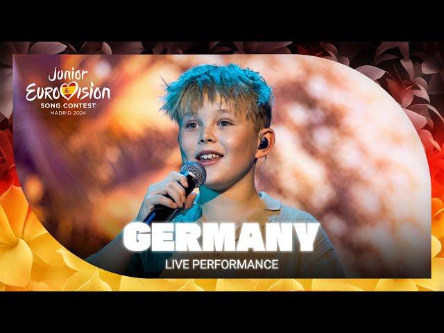 Bjarne - Save The Best For Us (LIVE) | Germany  | Junior Eurovision 2024 | #JESC2024