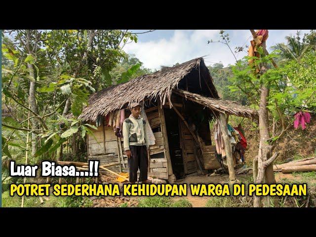 Luar Biasa !! Inilah Potret Sederhana Kehidupan Warga Masyarakat Pedesaan Yang Tinggal Di Hutan