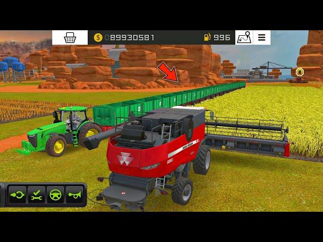 Fs 18 How To Harvest Wheat & Make Big Trali ! Farming Simulator 18 Gameplay | Fs18 Timelapse#fs18