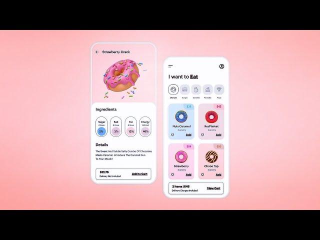  Donut App UI • Flutter Tutorial 