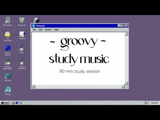 ~ groovy ~ study music to make your work less boring // study playlist with timer⏱️