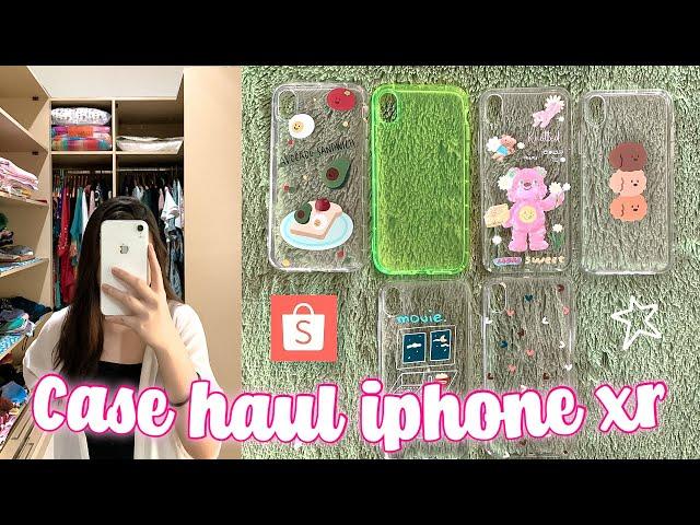 Iphone xr case haul from shopee  (Indonesia) + Giveaway alert