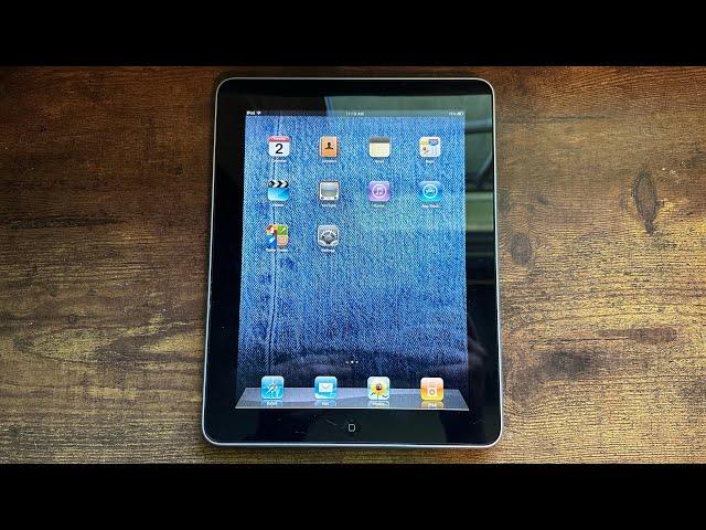 How to Downgrade the iPad 1 to iOS 3.2-5.1 (Untethered, macOS)