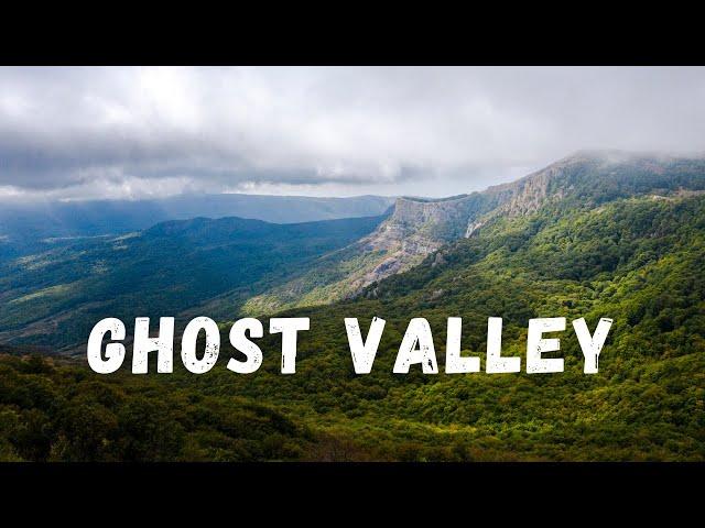 Долина Привидений с квадрокоптера Южная Демерджи Алушта Крым / Ghost Valley Crimea