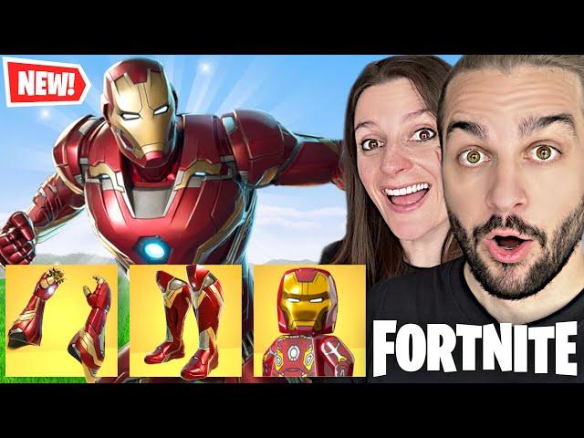 IRON MAN EST ARRIVÉ SUR FORTNITE SAISON 4 ! ( Son Pouvoir est incroyable )