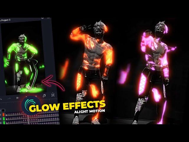 Lobby Glow Color Effect In Alight Motion | Free Fire Lobby Glow Edit | Mohammed Uzzal