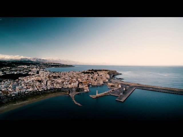 Flying Over Rethymno