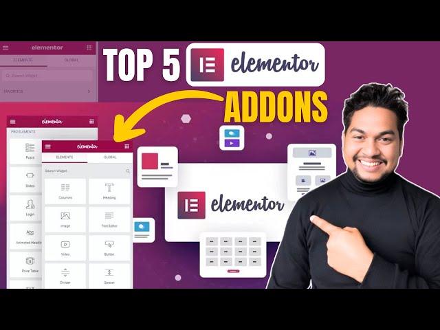 Top 5 best Elementor addons plugins for WordPress