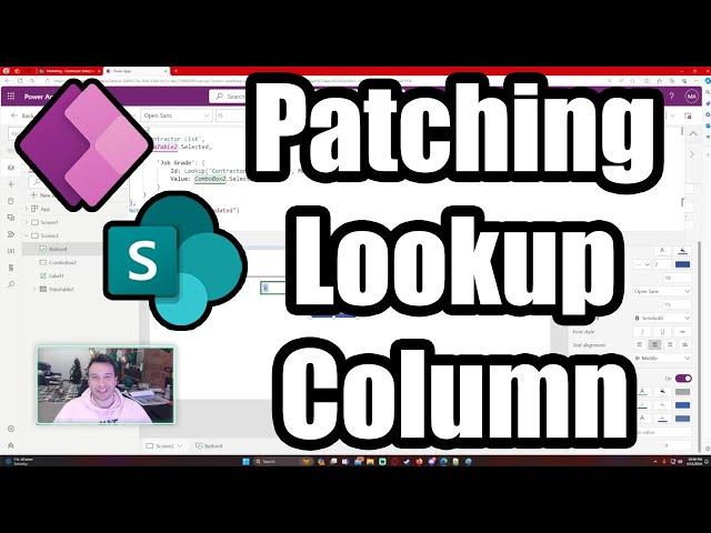 How to Patch a Lookup Column in PowerApps | 2024 Tutorial