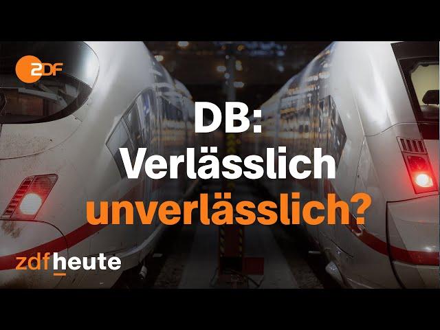 Deutsche Bahn: Ist pünktlich sein wirklich so schwer? | ZDFzoom