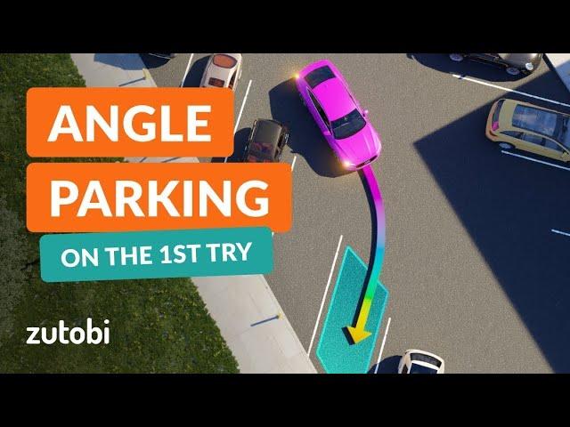 How to Angle Park Perfectly (Step-By-Step) - Driving Tips