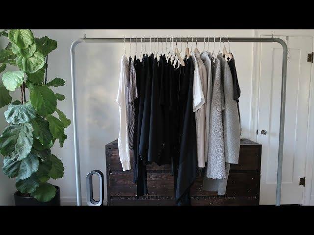 My minimalist closet (tour!)