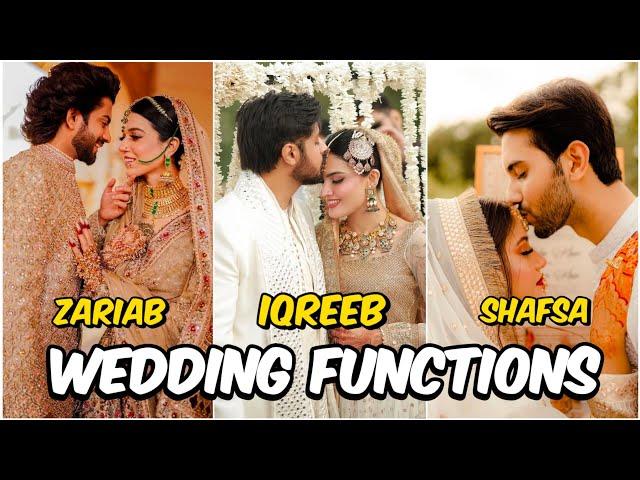 IQREEB Wedding Functions | SHAFSA Wedding Functions | ZARIAB Wedding Functions | Enjoy Blossom |