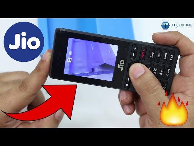 Jio Phone Unboxing and Hands On review in HINDI - All Features Explained!