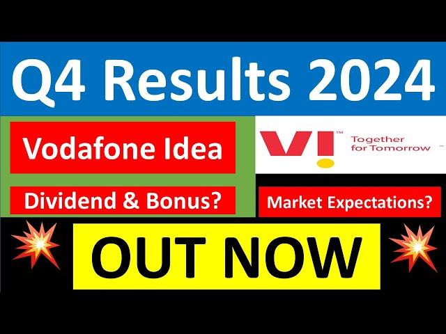 VODAFONE IDEA Q4 results 2024 | IDEA results today | VODAFONE IDEA Share News | IDEA latest news