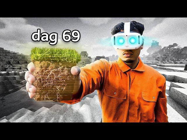 Ik Overleefde 100 Dagen In Real Life Minecraft!