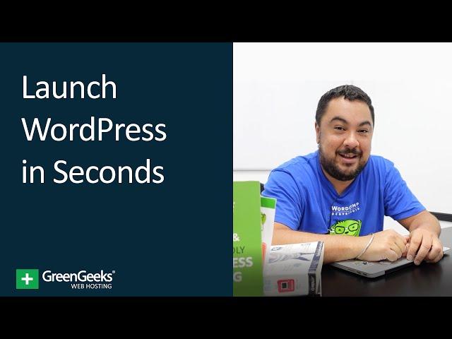 Quickly Launch WordPress in Seconds - GreenGeeks