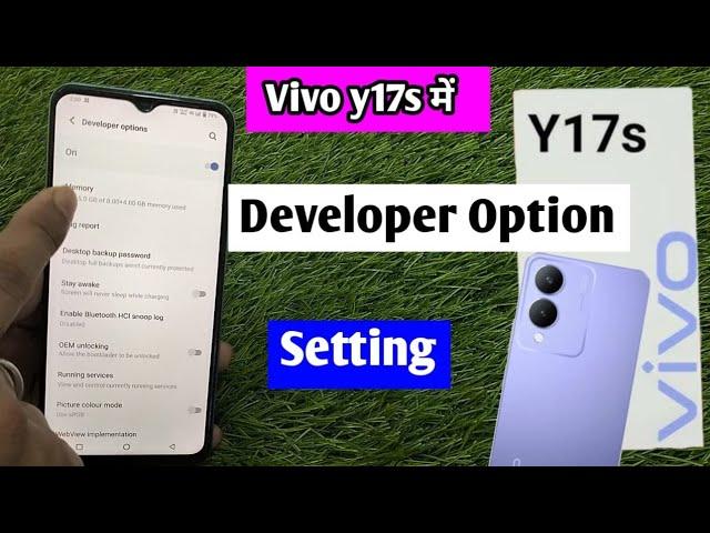 Vivo y17s developer option setting | how to enable developer option in Vivo y17s