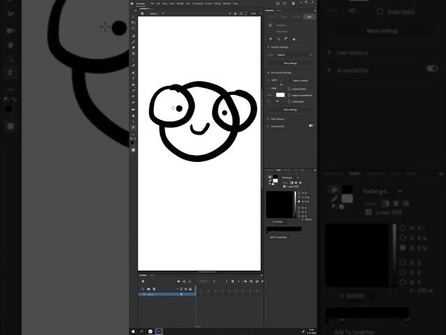 AMAZING new Adobe Animate tool: Dream Clean Up! #shorts