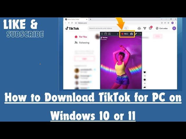 How to Download TikTok for PC on Windows 10 or 11