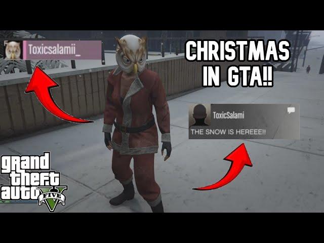 GTA Christmas Update With SALAMI!!!