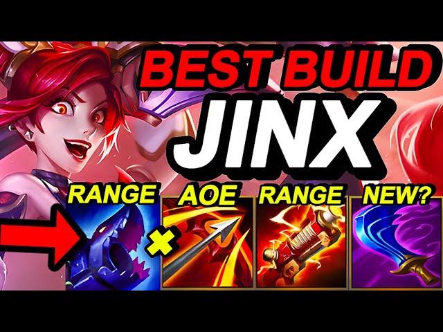 Wild Rift China Jinx Adc - QUADRAKILL - Best OP Build Runes - Sovereign 122LP Jinx Gameplay