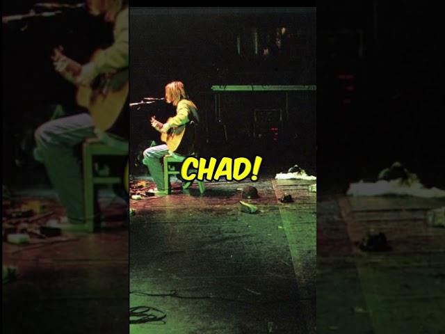 The day Kurt thought Chad Channing was in the audience at one of Nirvana's concert