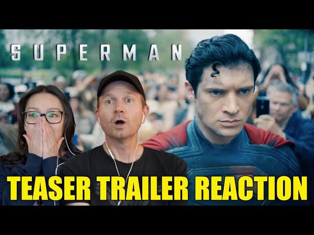 Superman Teaser Trailer | Reaction & Review | DC Comics | James Gunn