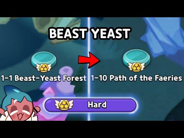 BEAST YEAST HARD 1-1 to 1-10 CLEAR! (crk) 