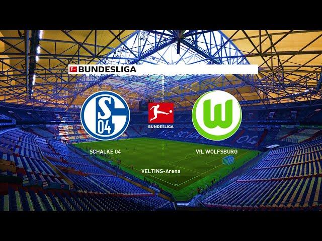 eFootball PES 2021 | Schalke 04 vs Wolfsburg - Bundesliga 20-21 | Gameplay PC