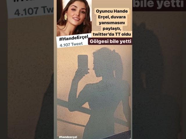 Hande Erçel’in bu fotosu Twitter’da TT oldu #shorts #magazin #youtubeshorts