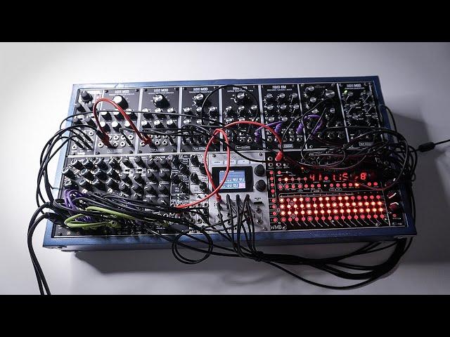 Ninando – Bass Drive // Industrial Dark Techno Live // Eurorack Modular