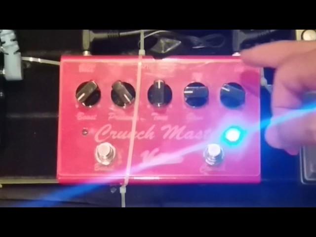 SOUND CITY ESTUDIO - Review - Pedal Crunch Master da Aura Amps / Victoria Amps