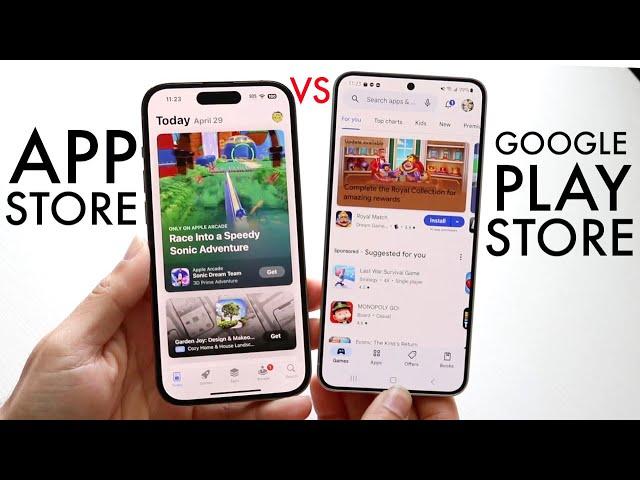 iPhone App Store Vs Google Play Store! (Which Is Better?) (2024)