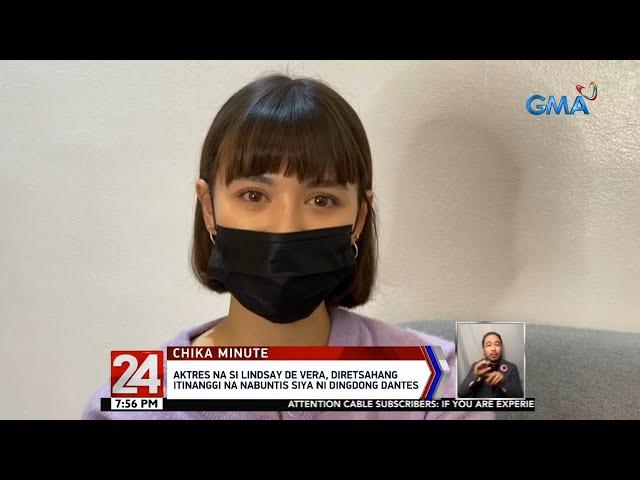 Lindsay de Vera plans to sue those behind Dingdong Dantes pregnancy rumors | 24 Oras