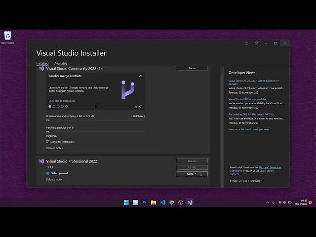 Tutorial install Microsoft Visual Studio 2008/Terbaru di windows