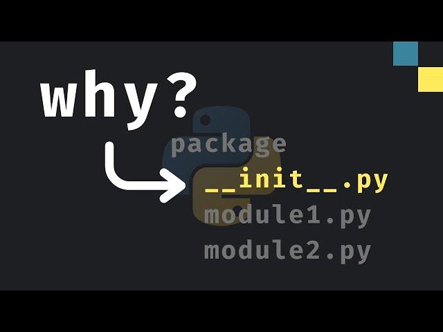 What does '__init__.py' do in Python?